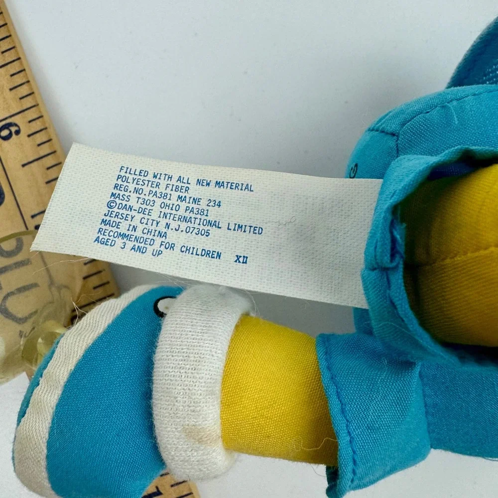 Vintage 1990 Bart Simpson Yo Dude Plush‎ Suction Cup Window Clinger Dan-Dee 11